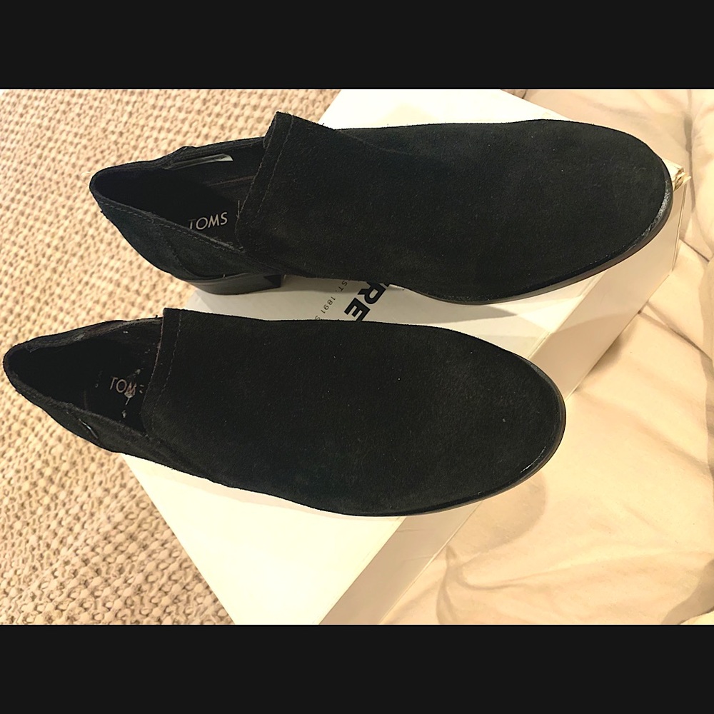 TOMS Black ankle BOOTY Shoes